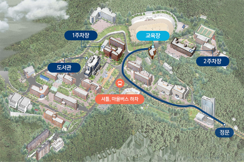 오시는길